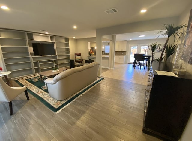 view of living room