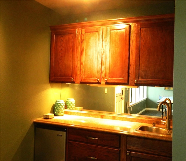 kitchen with sink