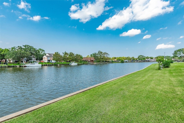 property view of water