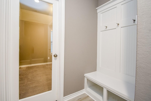 view of mudroom