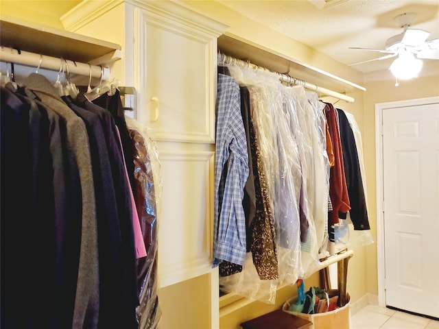 view of closet