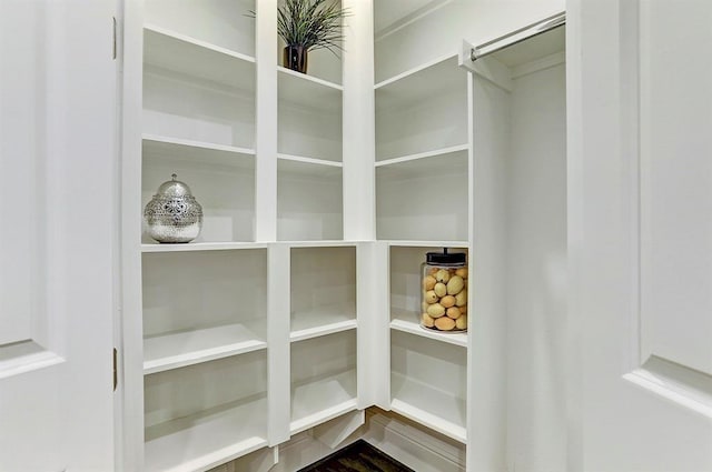 view of pantry