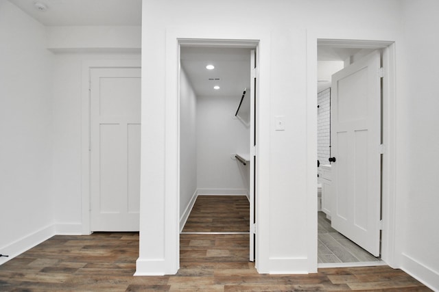 view of closet