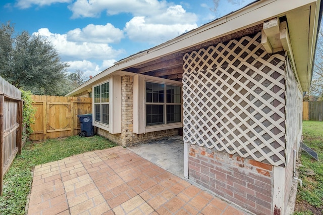 view of patio