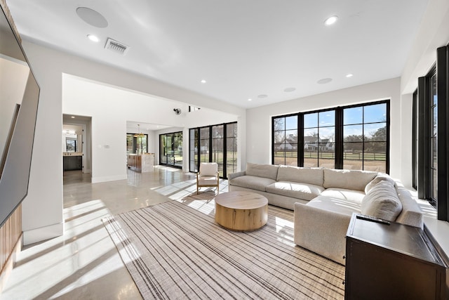 view of living room