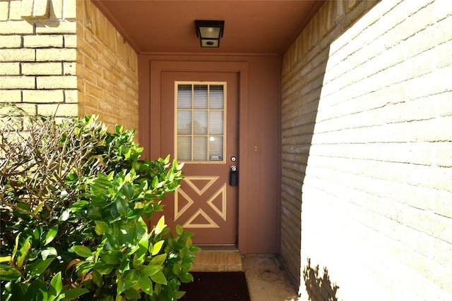 view of property entrance