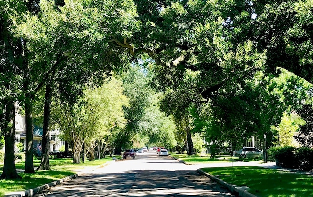 view of road