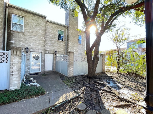 view of side of property