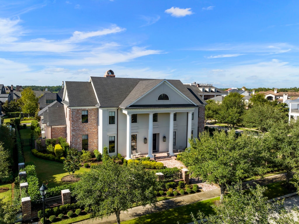 view of greek revival house