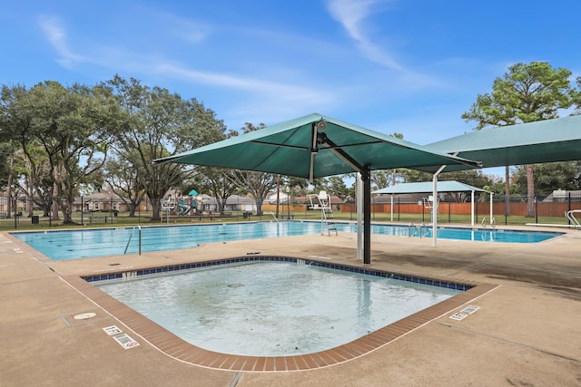 view of swimming pool