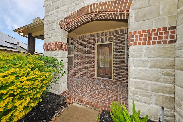 view of property entrance