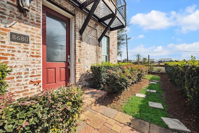 view of property entrance