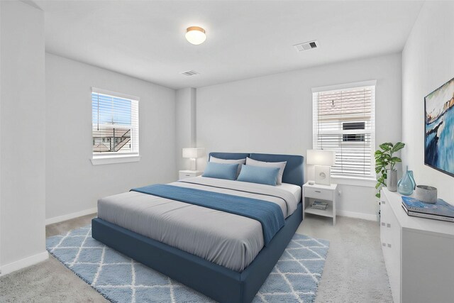 344 Spruce Oak Ln, Waller, TX 77484 - bedroom featuring light carpet and baseboards