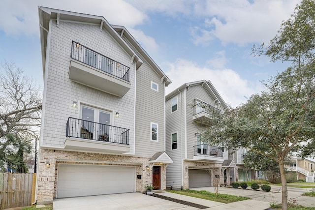 multi unit property with a garage