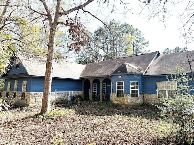 view of ranch-style house