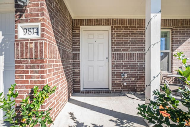 view of property entrance