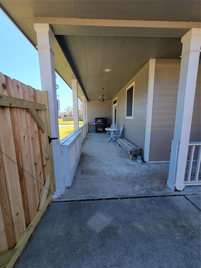 view of patio / terrace