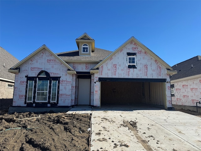 view of property in mid-construction