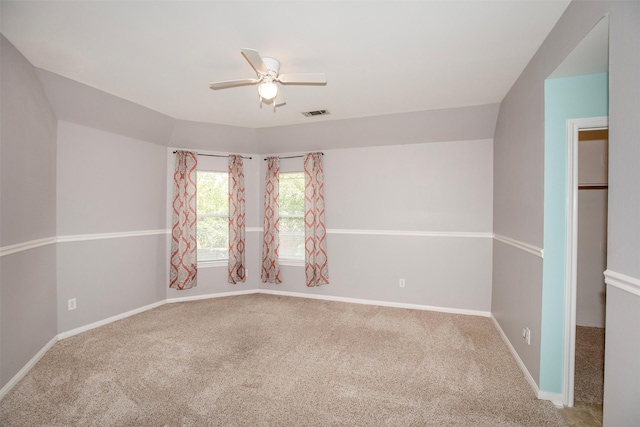 2109 Enchanted Lake Dr, League City, TX 77573 - carpeted empty room with a ceiling fan and baseboards