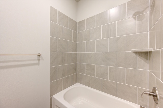 bathroom featuring tub / shower combination