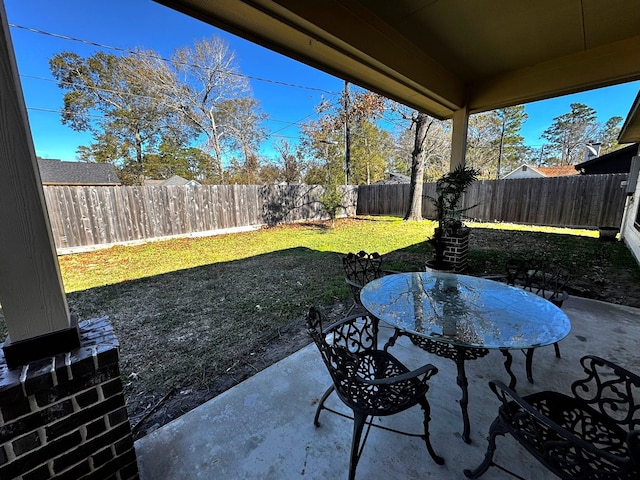 view of patio