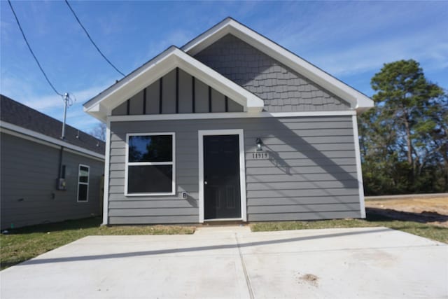 view of bungalow