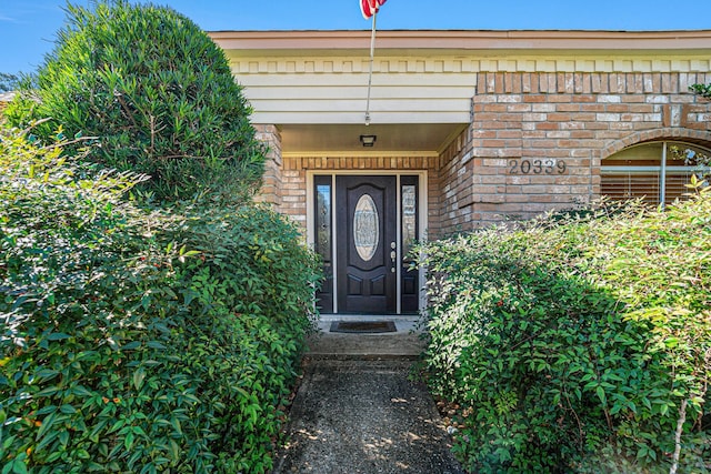 view of property entrance