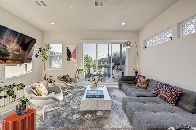 view of living room