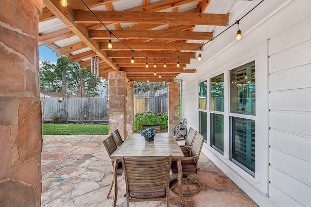 view of patio