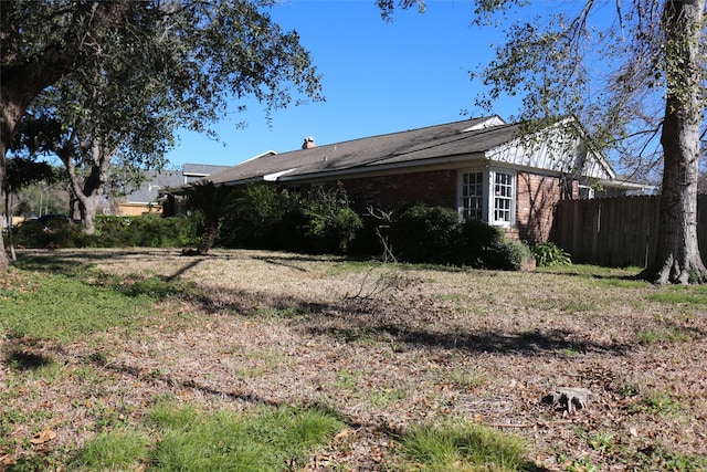 view of side of property