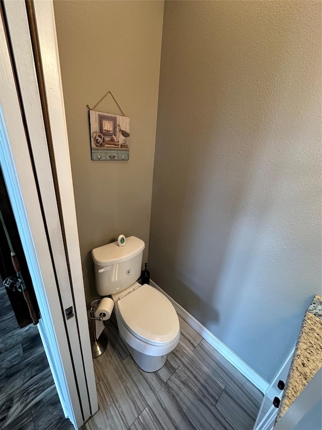 bathroom with toilet