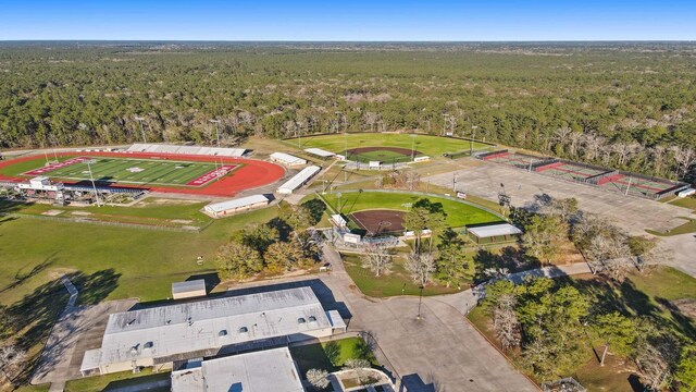 aerial view