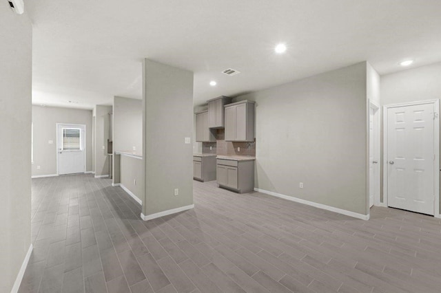 view of unfurnished living room