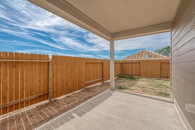 view of patio / terrace