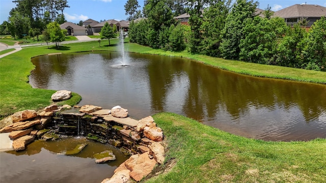 property view of water