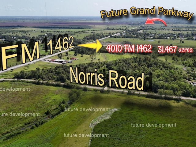 4010 E Fm 1462nd Rd, Rosharon TX, 77583 land for sale