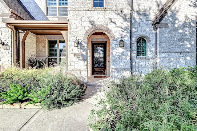 view of property entrance