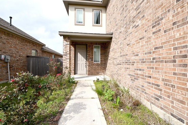 view of property entrance