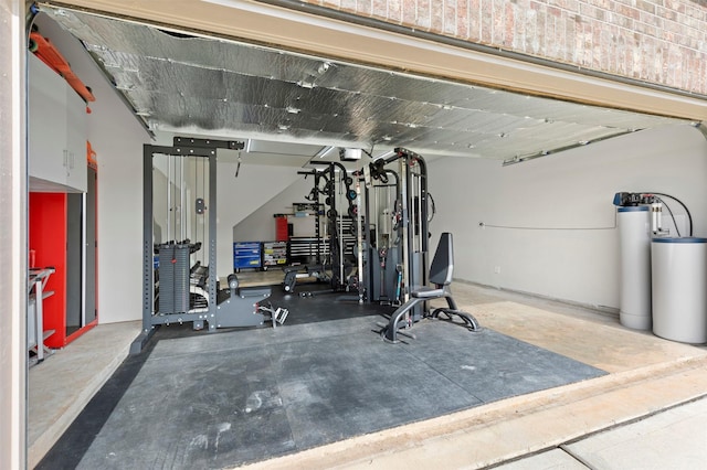 view of exercise room