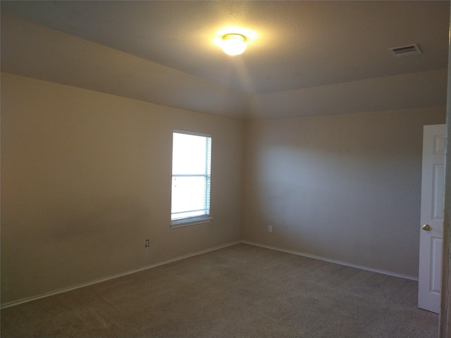 empty room with carpet floors