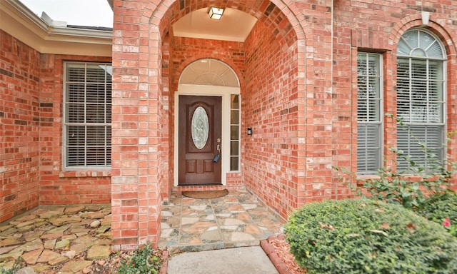 view of property entrance