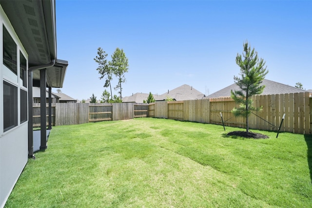 view of yard