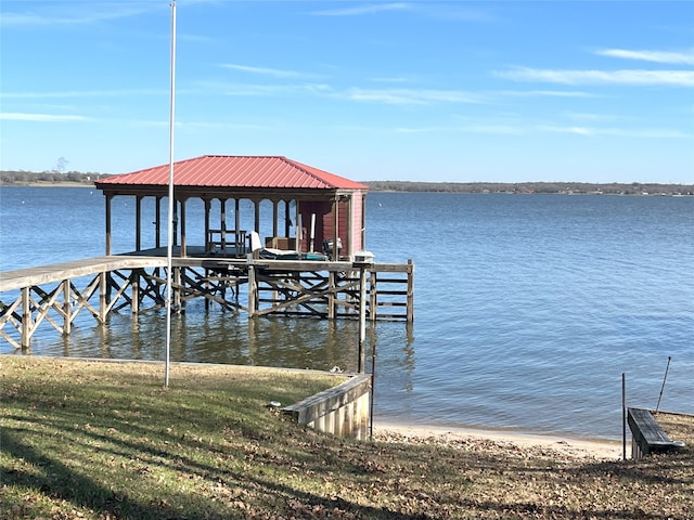 112 Lcr 799a, Groesbeck, TX 76642 - dock with a water view