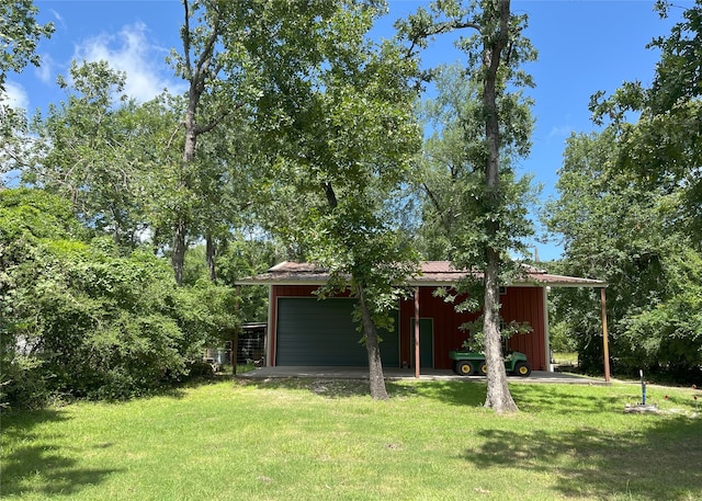 112 Lcr 799a, Groesbeck, TX 76642 - view of grassy yard with an outbuilding