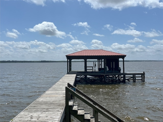 112 Lcr 799a, Groesbeck, TX 76642 - dock featuring a water view and boat lift