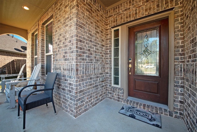 view of property entrance