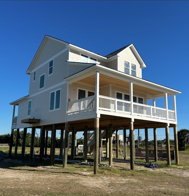 view of rear view of house