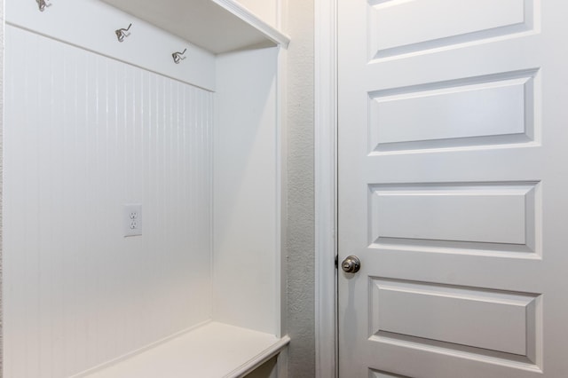 view of mudroom