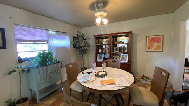 view of dining area