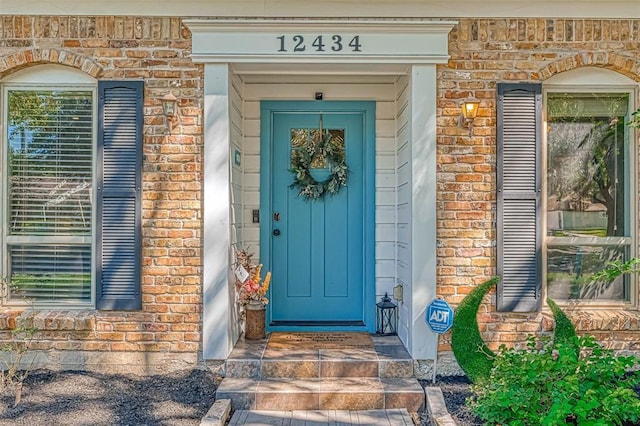 view of property entrance